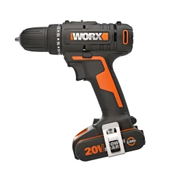 Worx POWERSHARE WX100.3 BORE-/SKRUEMASKINE AKKU MED BATTERI OG LADER^ Bore- & Skruemaskiner