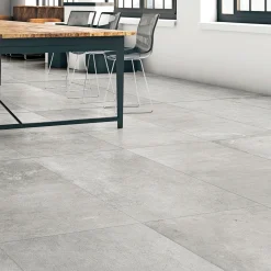 XL-BYG GARE LIGHT GREY GULVFLISE 81X81 LYS GRÅ^ Store Fliser
