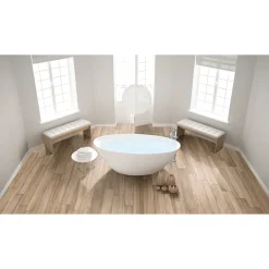 XL-BYG NODI LIBECCIO TRÆLOOK SOKKELFLISE 5X120 NATUR EG^ Sokkelfliser