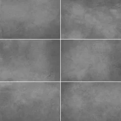 XL-BYG SOLID BLACK GULVFLISE 60X120 SORT^ Store Fliser