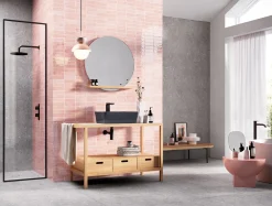 XL-BYG T-BRICK WALL PINK PANTHER VÆGFLISE 5,2X16 RØD Online